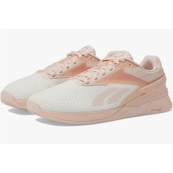 Reebok Women's Nano X3 Sneaker, Possibly Pink/Chalk, 10 - Picture 1 of 10